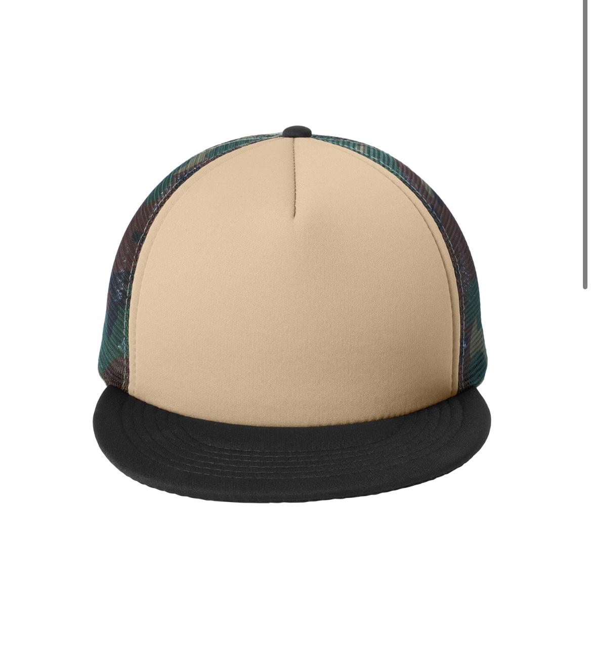 DT624 District® Flat Bill Snapback Trucker Caps